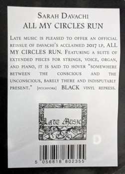 LP Sarah Davachi: All My Circles Run