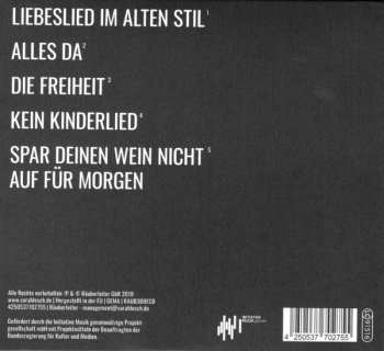 CD Sarah Lesch: Den Einsamen Zum Troste