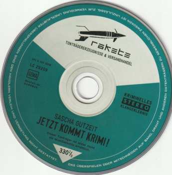 CD Sascha Gutzeit: Jetzt Kommt Krimi!