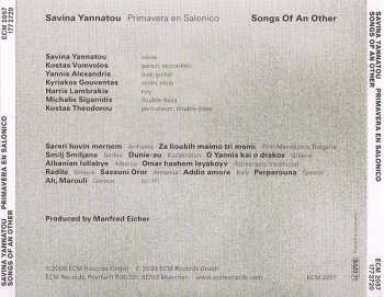 CD Primavera En Salonico: Songs Of An Other