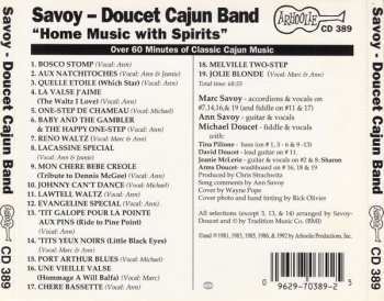 CD Savoy-Doucet Cajun Band: Home Music With Spirits