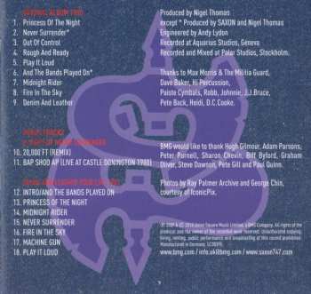 CD Saxon: Denim And Leather