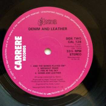 CD Saxon: Denim & Leather