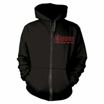 Merch Saxon: Sweatshirt mit Reißverschluss Strong Arm Of The Law