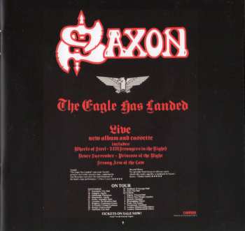CD Saxon: The Eagle Has Landed (Live)