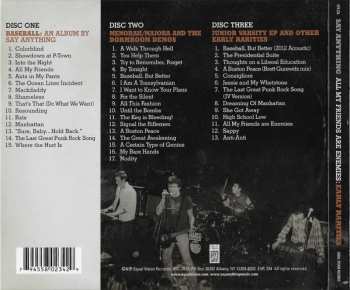 3CD Say Anything: All My Friends Are Enemies: Early Rarities