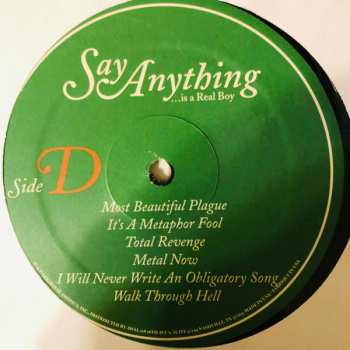 2LP Say Anything: ...Is A Real Boy