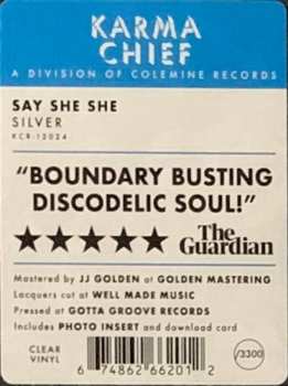 2LP Say She She: Silver CLR | LTD