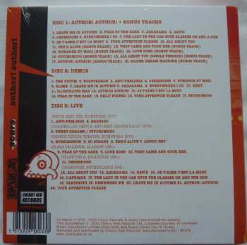 3CD/Box Set Scars: Author! Author!