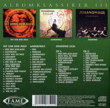 4CD/Box Set Schandmaul: Albumklassiker III