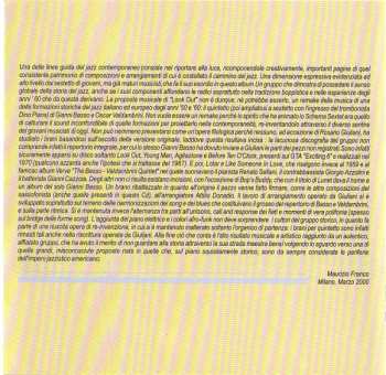 CD Schema Sextet: Look Out (Tribute To Basso / Valdambrini)