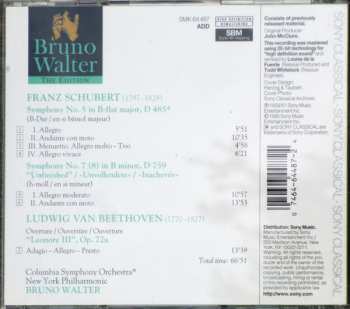 CD Ludwig van Beethoven: Symphonies No. 5 & No. 7 (8) "Unfinished" • Leonore: Overture No. 3