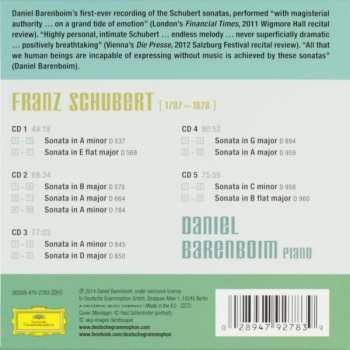 5CD/Box Set Franz Schubert: Piano Sonatas