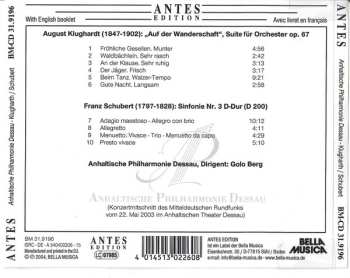 CD Franz Schubert: Anhaltische Philharmonie Dessau Spielt Schubert Und Klughardt