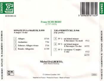 CD Franz Schubert: Sonate D.959 / 3 Klavierstücke D. 946