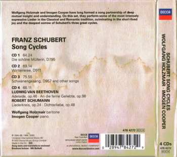 4CD/Box Set Franz Schubert: Die Schöne Müllerin • Winterreise • Schwanengesang