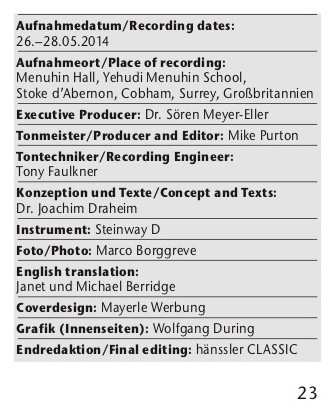 CD Robert Schumann: Davidsbündler Gegen Philister