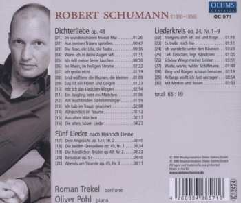 CD Robert Schumann: Dichterliebe; Liederkreis, Op. 24