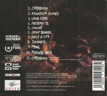 CD Science Of Disorder: Private Hell DIGI