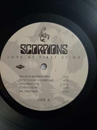 LP Scorpions: Love At First Sting