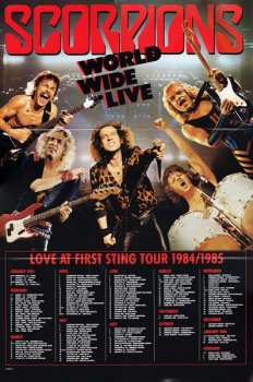 2LP Scorpions: World Wide Live