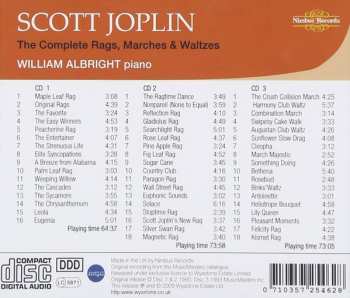 3CD Scott Joplin: The Complete Rags, Marches And Waltzes