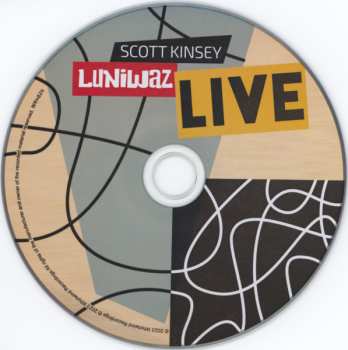 CD Scott Kinsey: Luniwaz Live - The Music Of Joe Zawinul