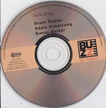 CD Scott Tinkler: Sofa King