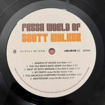 LP Scott Walker: Fresh World Of Scott Walker LTD