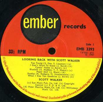 CD Scott Walker: Looking Back With Scott Walker