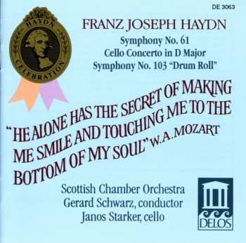 Album Scottish Chamber Orchestra: Franz Joseph Haydn  Symphony No. 61   Cello Concerto in D Major  Cello Concerto in D Major