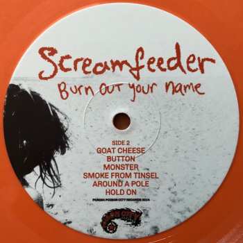 LP Screamfeeder: Burn Out Your Name CLR