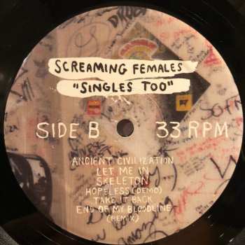LP Screaming Females: "Singles Too"