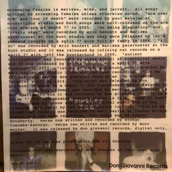 LP Screaming Females: "Singles Too"