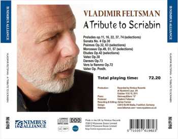 CD Alexander Scriabine: A Tribute to Scriabin  