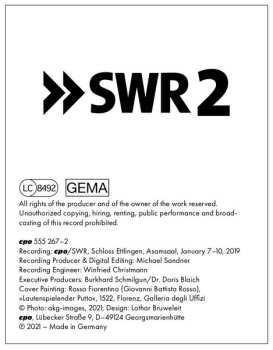 CD Jan Kobow: Heidelberger Tabulaturbuch