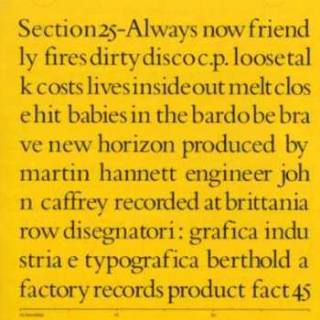 CD Section 25: Always Now