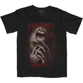 Merch Seether: Seether Unisex T-shirt: Suffer It All (small) S