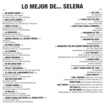 2CD Selena: Lo Mejor De... Selena