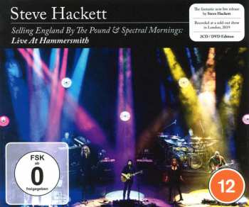 2CD/DVD Steve Hackett: Selling England By The Pound & Spectral Mornings: Live At Hammersmith