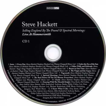 2CD/DVD Steve Hackett: Selling England By The Pound & Spectral Mornings: Live At Hammersmith