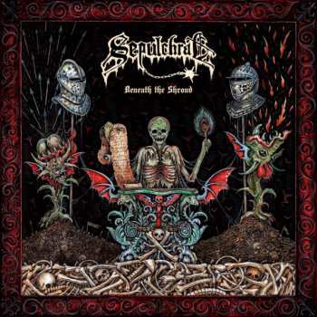 LP Sepulchral Curse: Beneath The Shroud (transparent Red Vinyl)