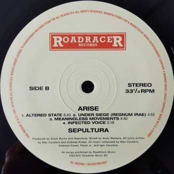 2LP Sepultura: Arise