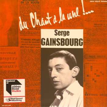 LP Serge Gainsbourg: Du Chant À La Une !...