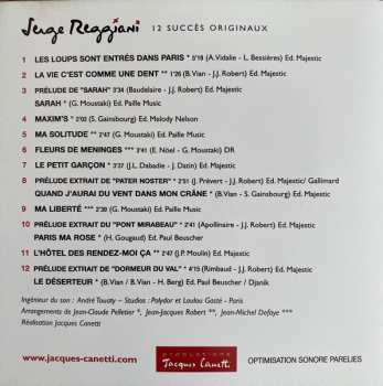 CD Serge Reggiani: 12 Succès Originaux
