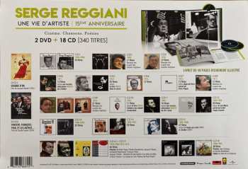 18CD/2DVD/Box Set Serge Reggiani: Une Vie D'artiste LTD