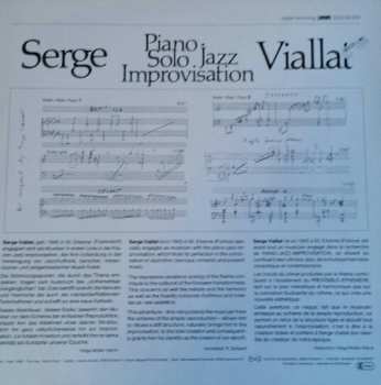 LP Serge Viallat: Piano Solo Jazz Improvisation