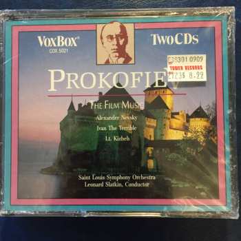 2CD/Box Set Sergei Prokofiev: The Film Music: Alexander Nevsky;  Ivan The Terrible; Lt. Kizheh