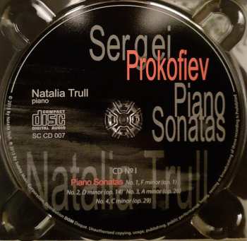3CD Sergei Prokofiev: The Complete Piano Sonatas