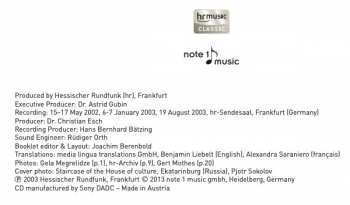 CD Sergei Prokofiev: Piano Sonatas 2 . 4 . 7